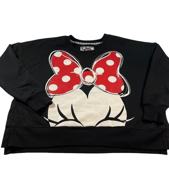 Disney Minnie Rocks Dots Sweatshirt - Picture 1 of 6